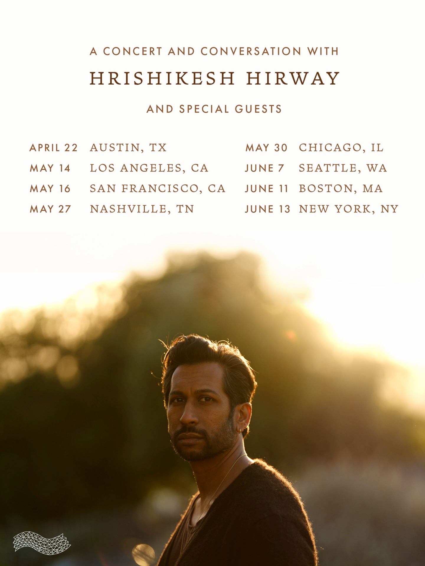 Hrishikesh Hirway Tour Poster 2026